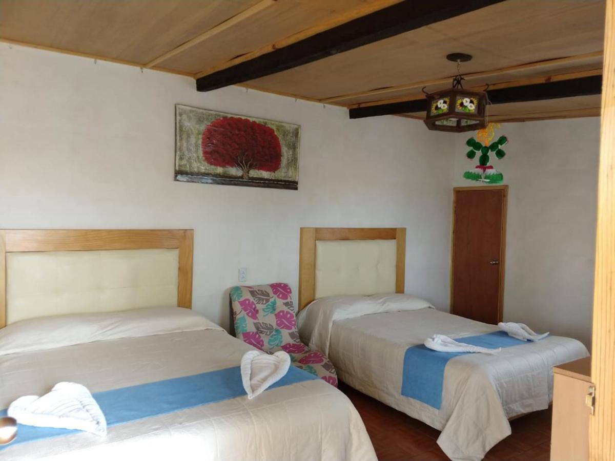 Cabanas Tipo Habitacion Planta Alta En Zacatlán Eksteriør billede